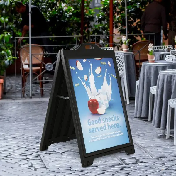 signpro-sidewalk-sign-black-with-lens-600x600.webp