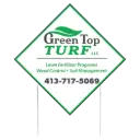 22" Diamond Yard sign (4mm corrugated plastic)