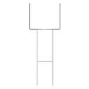 Yard sign heavy duty H stake - 12" W x 33"