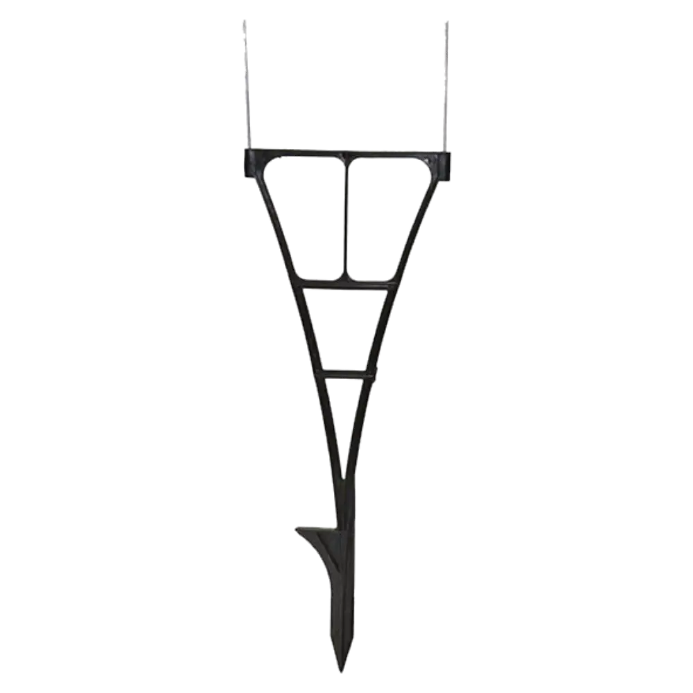 Yard sign spider stake - 7.5"W x 26"H
