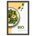 Standard Poster frame, 18x36, 1" Mitered snap frame Black