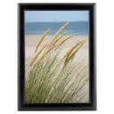 Opti-small Poster frame, 8x10, 0.55" Mitered snap frame Black