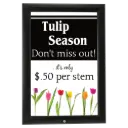 Lockable Weatherproof Poster frame, 22x28, 1.38" Mitered snap frame Black