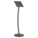 Curved Menu board, 8.5x11, Snap frame Earth Color