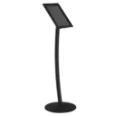 Simplistic Curved Menu board, 8.5x11, Snap frame Black