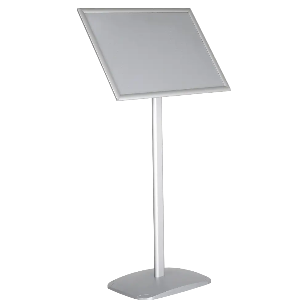 Decorative Menu board, 8.5x11, Snap frame Silver