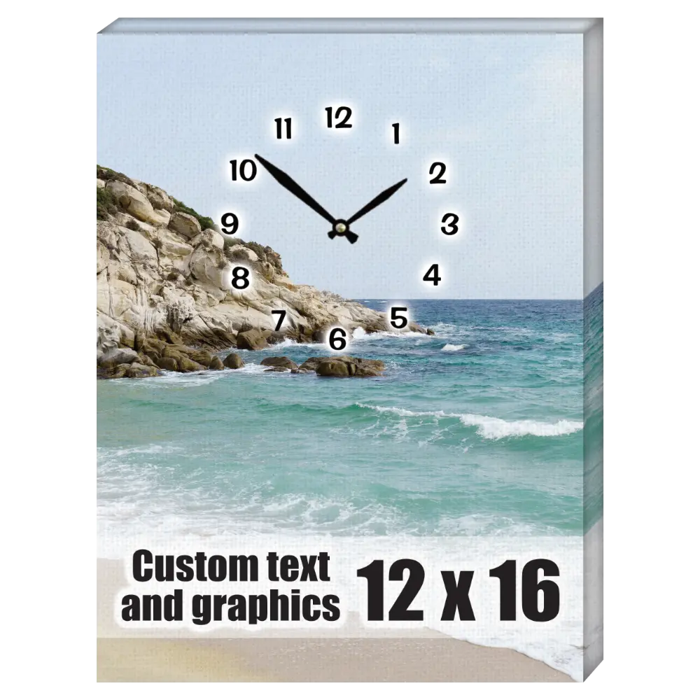 12x16 Canvas frame w/clock