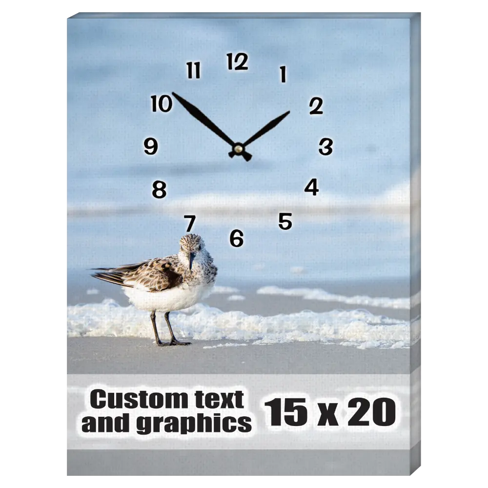 15x20 Canvas frame w/clock