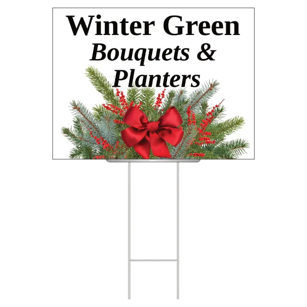 18x24 Yard sign (4mm corrugated plastic)