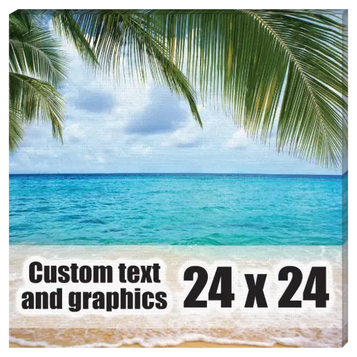 [CA2424] 24x24 Canvas frame w/artwork