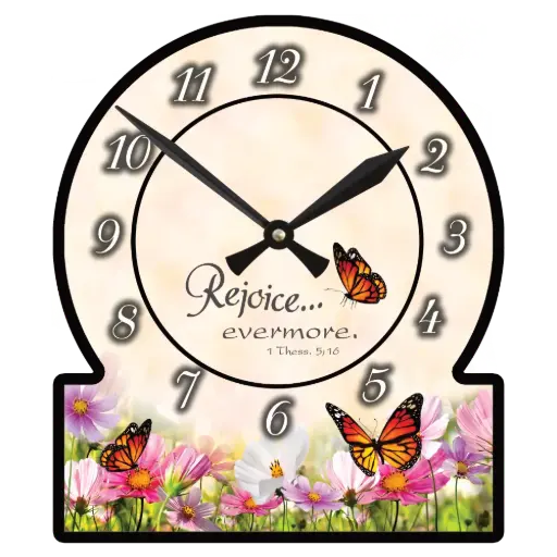 [SC0810-NOM] 8" x 10" Eclipse shape clock