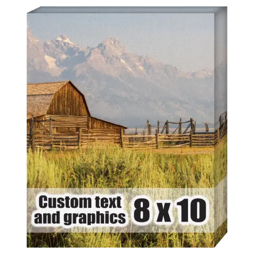 [CA0810] 8x10 Canvas frame w/artwork