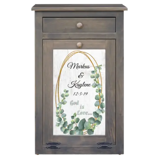 [TCGR01] Grey Trash Cabinet