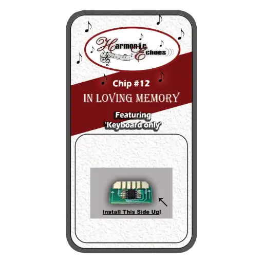 [SCHE-120723] Harmonic Echoes - Song Album #12 - In Loving Memory