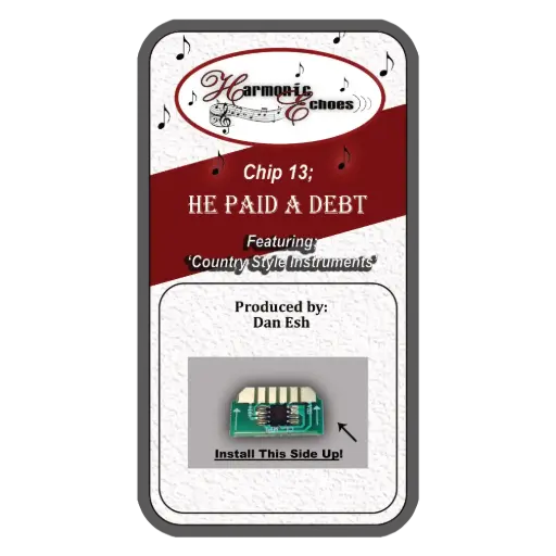 [SCHE-131023] Harmonic Echoes - Song Album #13 - He Paid The Debt
