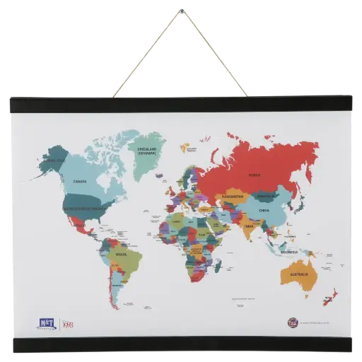 [UPTW0SB014X2000] Wood magnetic poster holder, 14 wide, Black