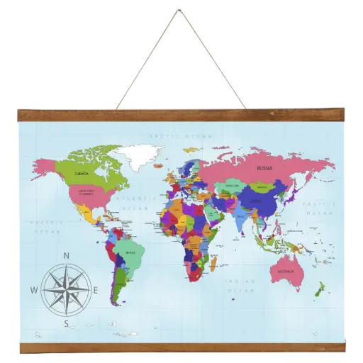 [UPTW0SD027X2000] Wood magnetic poster holder, 27 wide, Dark Wood