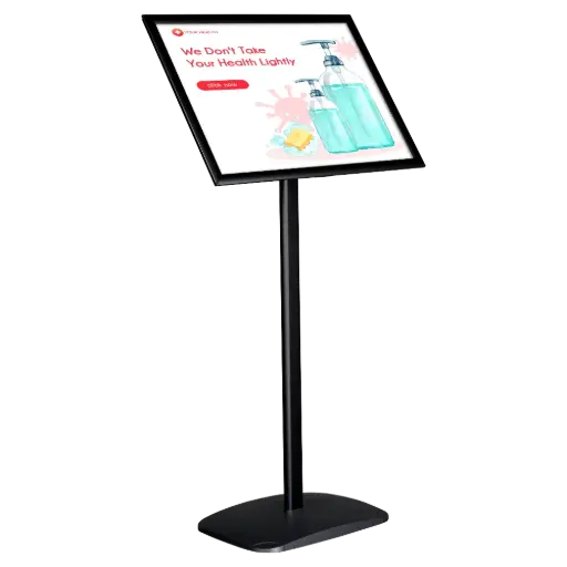 [UDMB1B0517X2000] Decorative Menu board, 11x17, Snap frame Black