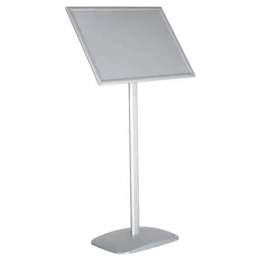 [UDMB1N0581X2000] Decorative Menu board, 8.5x11, Snap frame Silver