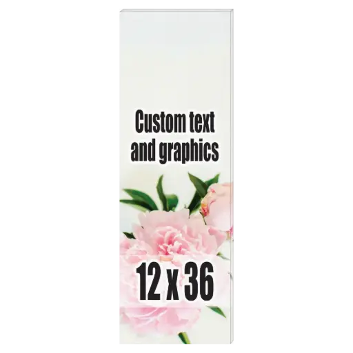[CA1236] 12x36 Canvas frame w/artwork