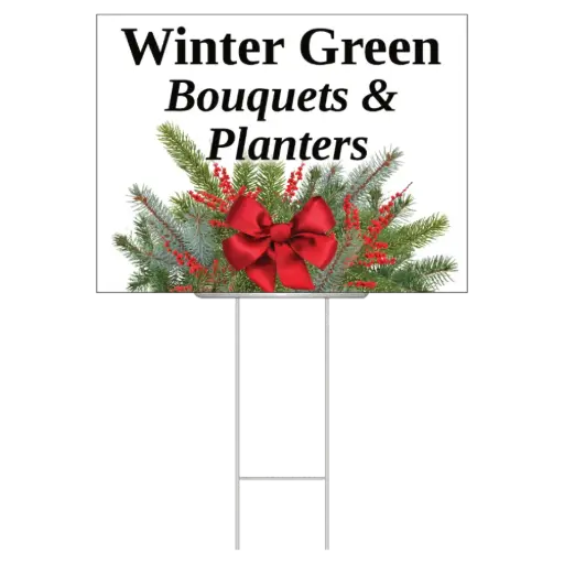 [YS1824] 18x24 Yard sign (4mm corrugated plastic)