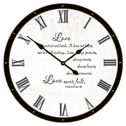 [CC-WM] 22 1/2 inch round Clock w/ Westminster chimes